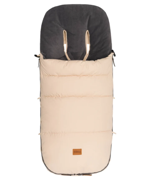 Fillikid Kinley Natur Fußsack für Kinderwagen und Buggy